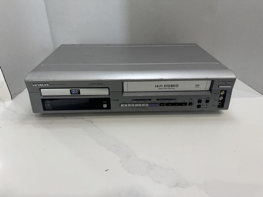 Hitachi DV-PF2U DVD / VCR Combo HiFi Stereo - Tested - No Remote